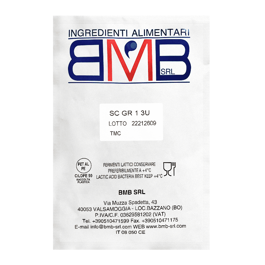 Мезо-термофильная закваска BMB SC GR 1 3U - купить